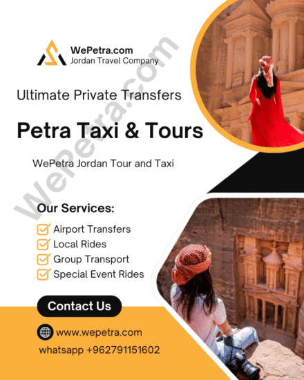Ultimate Petra Taxi Tours | Private Transfers & Day Trips | WePetra