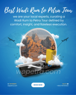 Best Wadi Rum to Petra Tour 2026 | WePetra Jordan